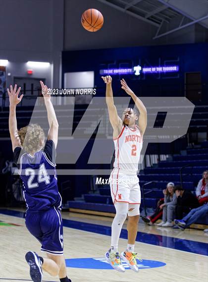 Thumbnail 2 in Michigan City vs. Fort Wayne North Side (PSM Holiday Shootout) photogallery.