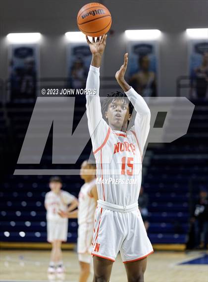 Thumbnail 1 in Michigan City vs. Fort Wayne North Side (PSM Holiday Shootout) photogallery.