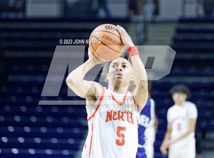 Thumbnail 2 in Michigan City vs. Fort Wayne North Side (PSM Holiday Shootout) photogallery.
