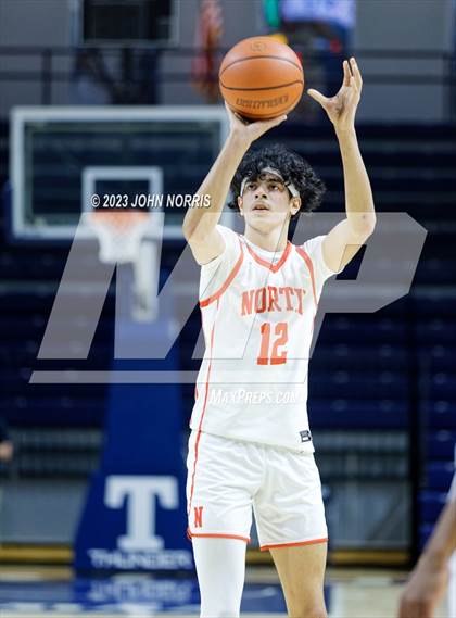 Thumbnail 2 in Michigan City vs. Fort Wayne North Side (PSM Holiday Shootout) photogallery.
