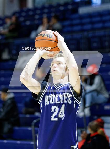 Thumbnail 1 in Michigan City vs. Fort Wayne North Side (PSM Holiday Shootout) photogallery.