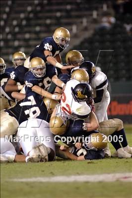 Thumbnail 1 in Dominguez vs Notre Dame (D3 Section Final) photogallery.