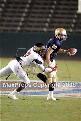Thumbnail 1 in Dominguez vs Notre Dame (D3 Section Final) photogallery.
