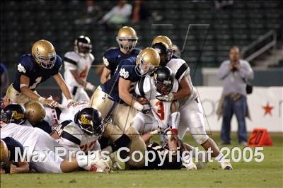 Thumbnail 2 in Dominguez vs Notre Dame (D3 Section Final) photogallery.