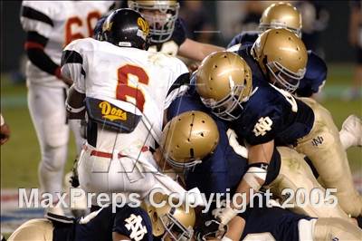 Thumbnail 2 in Dominguez vs Notre Dame (D3 Section Final) photogallery.