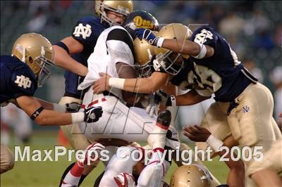 Thumbnail 2 in Dominguez vs Notre Dame (D3 Section Final) photogallery.