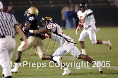 Thumbnail 1 in Dominguez vs Notre Dame (D3 Section Final) photogallery.