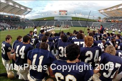 Thumbnail 3 in Dominguez vs Notre Dame (D3 Section Final) photogallery.