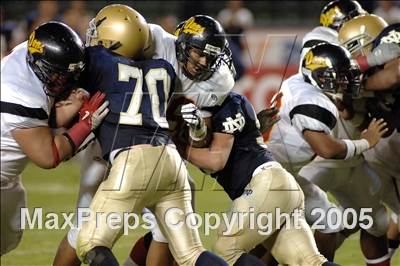 Thumbnail 2 in Dominguez vs Notre Dame (D3 Section Final) photogallery.