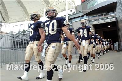 Thumbnail 1 in Dominguez vs Notre Dame (D3 Section Final) photogallery.