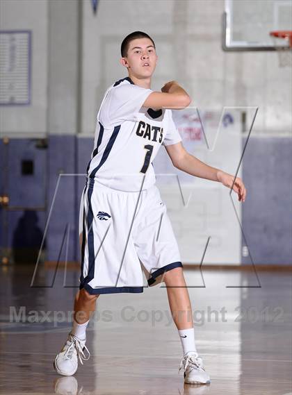 Thumbnail 1 in Cleveland vs. West Ranch (St. Hope Elite Hoops Classic) photogallery.
