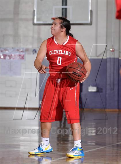 Thumbnail 3 in Cleveland vs. West Ranch (St. Hope Elite Hoops Classic) photogallery.