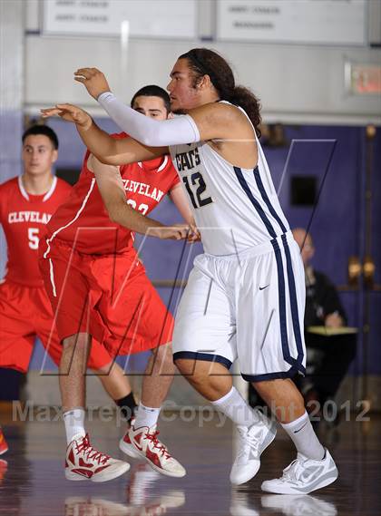 Thumbnail 2 in Cleveland vs. West Ranch (St. Hope Elite Hoops Classic) photogallery.