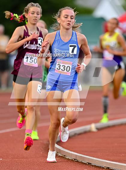 Thumbnail 3 in IHSAA Finals (3200 Meter)  photogallery.