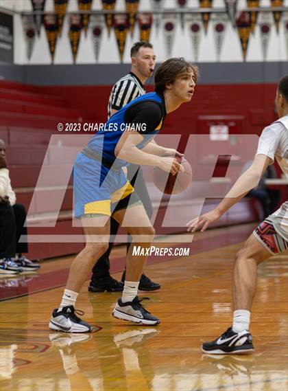 Thumbnail 1 in North vs. Bakersfield Christian (Russ Peterich Viking Tippoff Classic) photogallery.