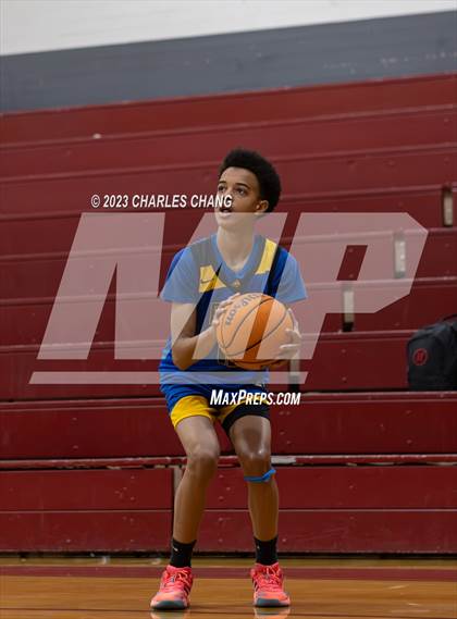 Thumbnail 2 in North vs. Bakersfield Christian (Russ Peterich Viking Tippoff Classic) photogallery.
