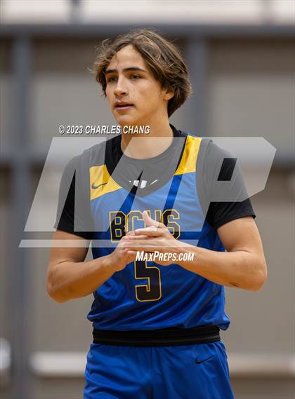 Thumbnail 1 in North vs. Bakersfield Christian (Russ Peterich Viking Tippoff Classic) photogallery.