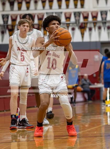 Thumbnail 3 in North vs. Bakersfield Christian (Russ Peterich Viking Tippoff Classic) photogallery.