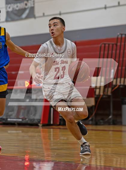 Thumbnail 2 in North vs. Bakersfield Christian (Russ Peterich Viking Tippoff Classic) photogallery.