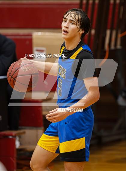 Thumbnail 2 in North vs. Bakersfield Christian (Russ Peterich Viking Tippoff Classic) photogallery.