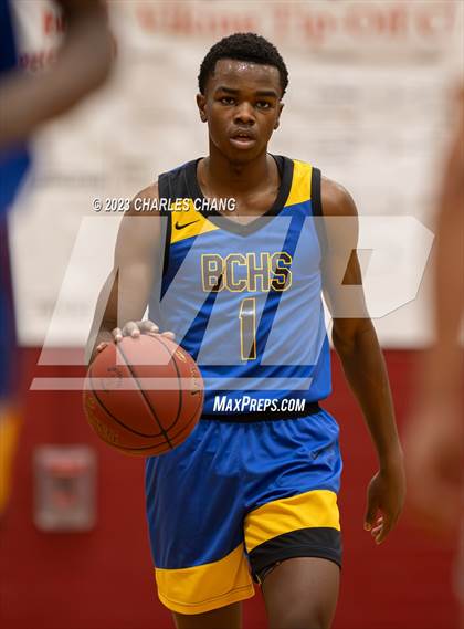 Thumbnail 1 in North vs. Bakersfield Christian (Russ Peterich Viking Tippoff Classic) photogallery.
