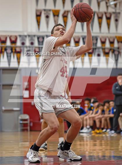 Thumbnail 3 in North vs. Bakersfield Christian (Russ Peterich Viking Tippoff Classic) photogallery.
