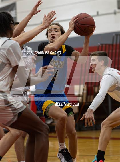 Thumbnail 3 in North vs. Bakersfield Christian (Russ Peterich Viking Tippoff Classic) photogallery.