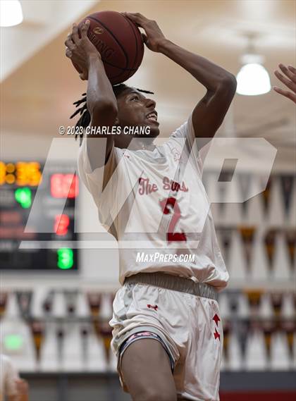 Thumbnail 3 in North vs. Bakersfield Christian (Russ Peterich Viking Tippoff Classic) photogallery.