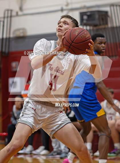 Thumbnail 1 in North vs. Bakersfield Christian (Russ Peterich Viking Tippoff Classic) photogallery.