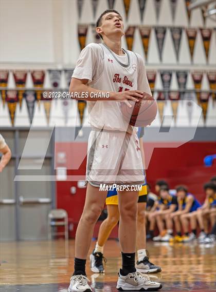 Thumbnail 1 in North vs. Bakersfield Christian (Russ Peterich Viking Tippoff Classic) photogallery.