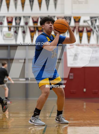 Thumbnail 3 in North vs. Bakersfield Christian (Russ Peterich Viking Tippoff Classic) photogallery.