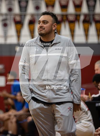 Thumbnail 2 in North vs. Bakersfield Christian (Russ Peterich Viking Tippoff Classic) photogallery.
