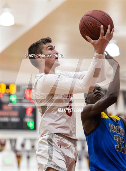 Thumbnail 1 in North vs. Bakersfield Christian (Russ Peterich Viking Tippoff Classic) photogallery.