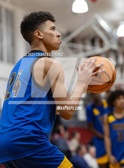 Thumbnail 1 in North vs. Bakersfield Christian (Russ Peterich Viking Tippoff Classic) photogallery.