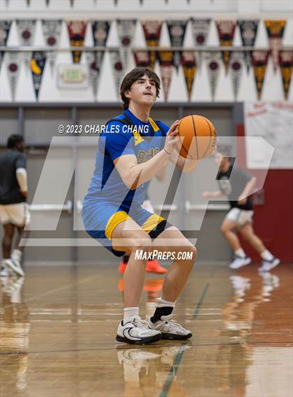 Thumbnail 2 in North vs. Bakersfield Christian (Russ Peterich Viking Tippoff Classic) photogallery.