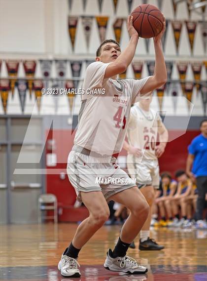 Thumbnail 3 in North vs. Bakersfield Christian (Russ Peterich Viking Tippoff Classic) photogallery.