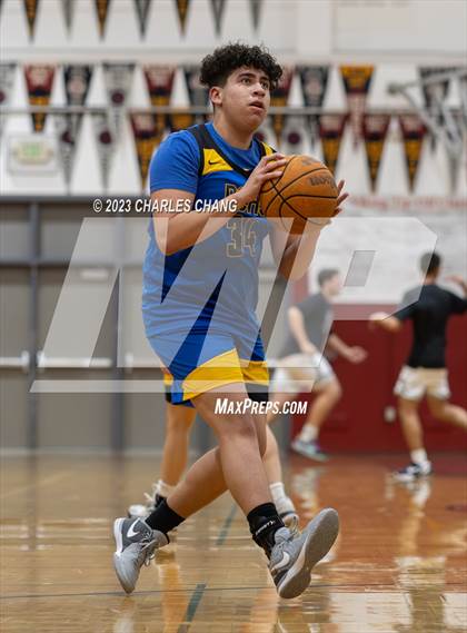 Thumbnail 2 in North vs. Bakersfield Christian (Russ Peterich Viking Tippoff Classic) photogallery.