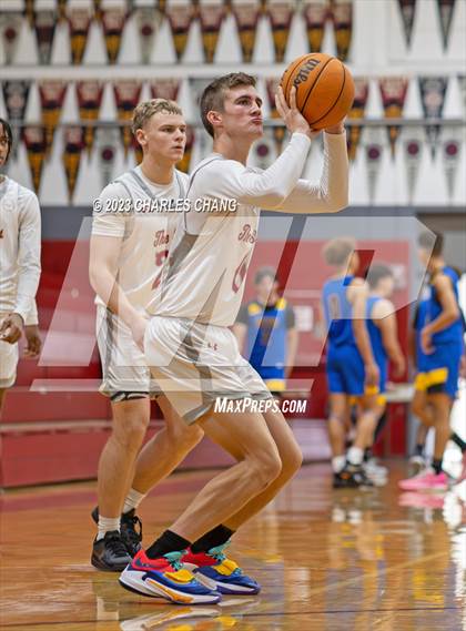 Thumbnail 3 in North vs. Bakersfield Christian (Russ Peterich Viking Tippoff Classic) photogallery.