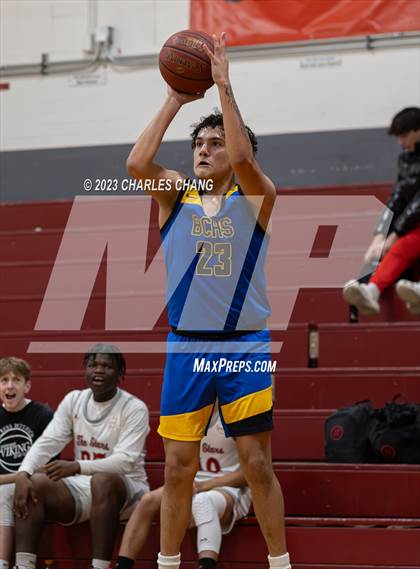 Thumbnail 2 in North vs. Bakersfield Christian (Russ Peterich Viking Tippoff Classic) photogallery.