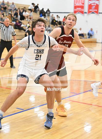 Thumbnail 1 in Cactus Shadows vs. Red Mountain (Moon Valley Beyond Basketball Thanksgiving Tournament) photogallery.