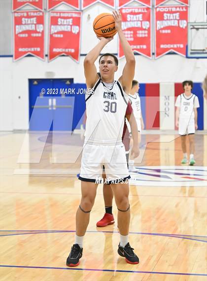 Thumbnail 3 in Cactus Shadows vs. Red Mountain (Moon Valley Beyond Basketball Thanksgiving Tournament) photogallery.