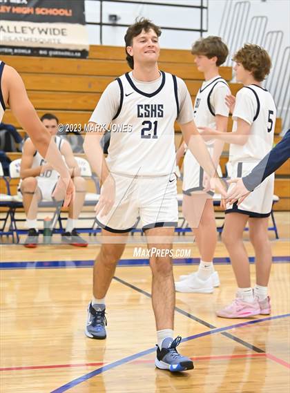 Thumbnail 1 in Cactus Shadows vs. Red Mountain (Moon Valley Beyond Basketball Thanksgiving Tournament) photogallery.