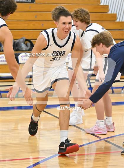 Thumbnail 3 in Cactus Shadows vs. Red Mountain (Moon Valley Beyond Basketball Thanksgiving Tournament) photogallery.