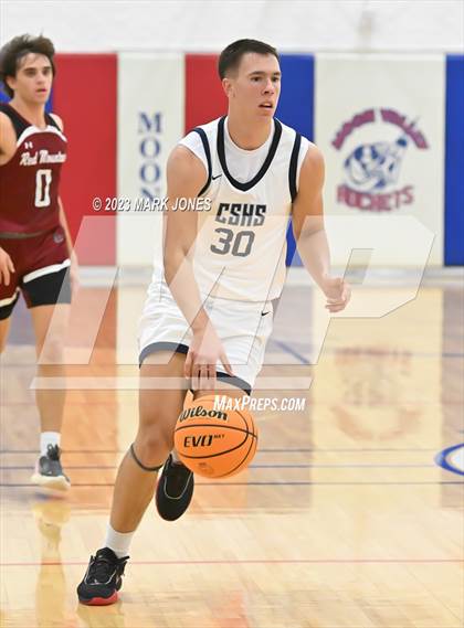 Thumbnail 1 in Cactus Shadows vs. Red Mountain (Moon Valley Beyond Basketball Thanksgiving Tournament) photogallery.