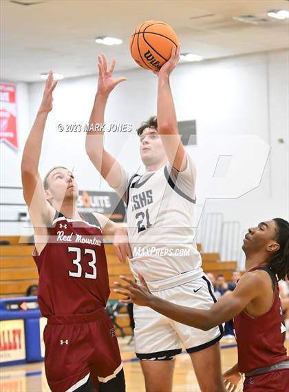 Thumbnail 2 in Cactus Shadows vs. Red Mountain (Moon Valley Beyond Basketball Thanksgiving Tournament) photogallery.
