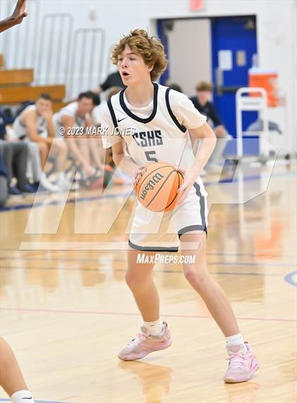 Thumbnail 1 in Cactus Shadows vs. Red Mountain (Moon Valley Beyond Basketball Thanksgiving Tournament) photogallery.