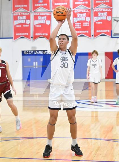 Thumbnail 3 in Cactus Shadows vs. Red Mountain (Moon Valley Beyond Basketball Thanksgiving Tournament) photogallery.