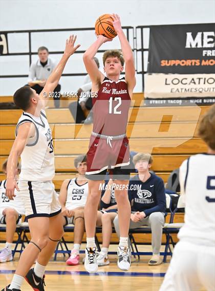 Thumbnail 1 in Cactus Shadows vs. Red Mountain (Moon Valley Beyond Basketball Thanksgiving Tournament) photogallery.