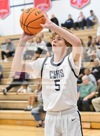 Thumbnail 2 in Cactus Shadows vs. Red Mountain (Moon Valley Beyond Basketball Thanksgiving Tournament) photogallery.
