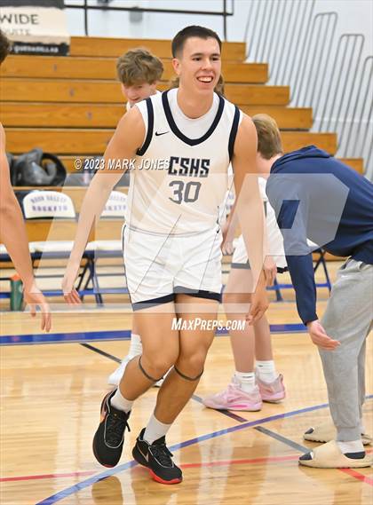 Thumbnail 1 in Cactus Shadows vs. Red Mountain (Moon Valley Beyond Basketball Thanksgiving Tournament) photogallery.